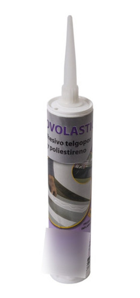 Adhesivo Telgopor, En Cartucho 280 Cc Poliestireno Expandido 0