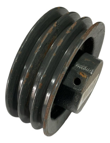 Polea De Fundición Para Correa Serie A 140mm 3 Canales 1