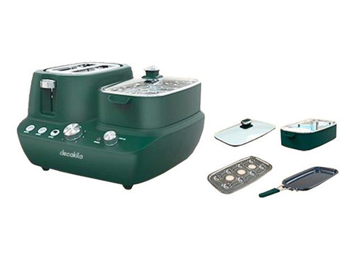 Tostadora Olla Hervidor Estacion Desayuno 3 En 1 Decakila 1