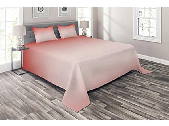 Cubrecama De Melocotón De Ambesonne, Composición Abstracta D 0