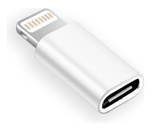 Adaptador Otg C Hembra Compatible Lighting Macho Datos Carga 1