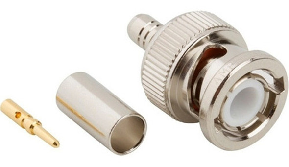 Conector Bnc-macho Crimp. Para Cable Rg174 Baja Perdida 1