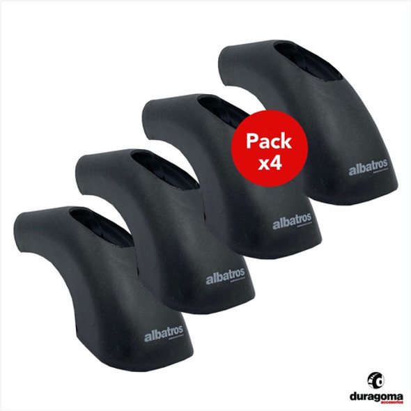 Pack X4 Carcaza Puntera Plástica Albatros Portaequipaje Nova 1