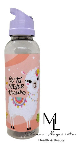 Botella Con Mosquetón De Varios Estampados Motivos 1