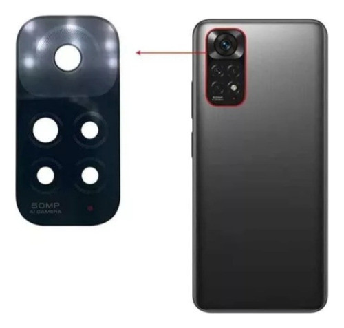 Repuesto Lente Trasero Compatible Con Xiaomi Note 11 4g 0