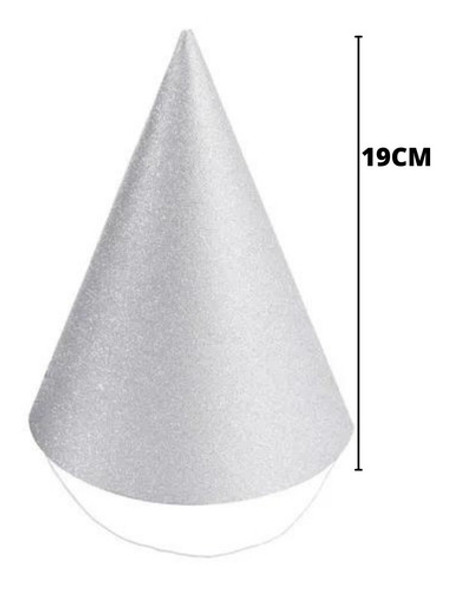 Combo Bonete De Cumpleaños Holografico X 24 Unidades 1