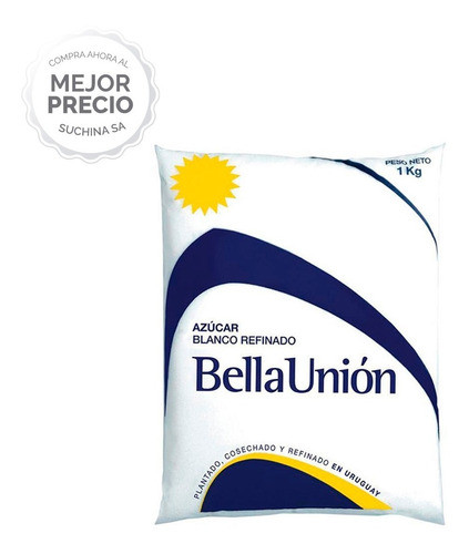 Azúcar Bella Unión 1kg Pack X6 Unidades Suchina Sa 0