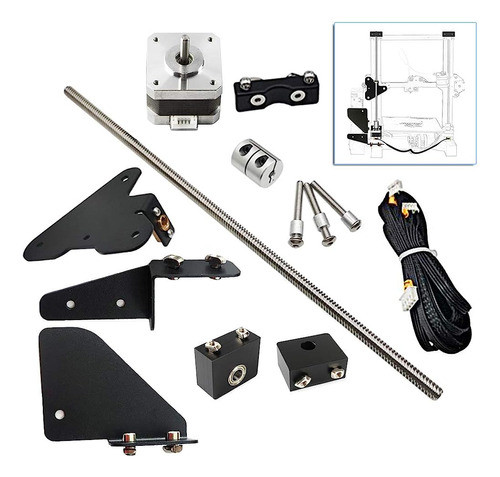 Enomaker Ender 3 Dual Z Upgrade Kit, Dual Z Stepper Motor Le 0
