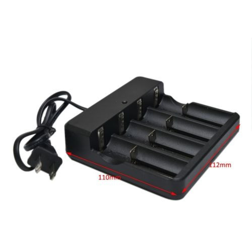 Conexión Del Cargador De Baterías De 4 Ranuras Para 18650 3. 1