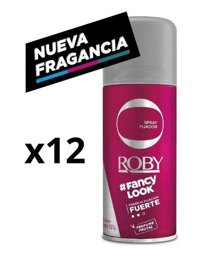 Issue Roby Fijador Peinado X180 Pack 12 Unidades Fuerte 0