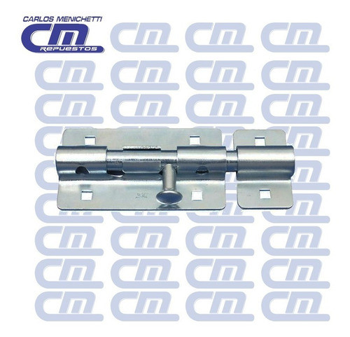 Pasador Con Traba Porta Candado 145x60mm Acero Cromado - Sc 0