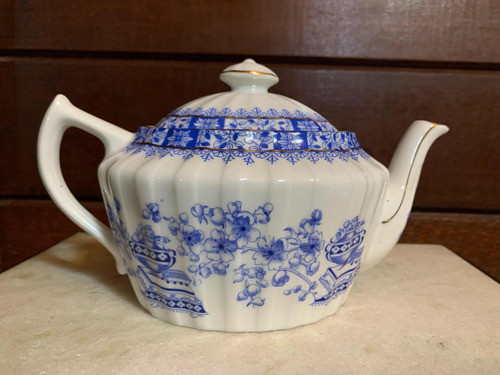 Antigo Bule Para Chá Em Porcelana Da Bavária 1