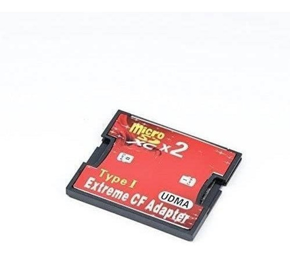 Adaptador De Lector De Tarjetas Micro Sd/sdxc Tf A Cf Tipo 1 0