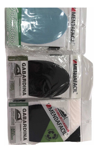 Parche Mendafácil De Gabardina Termoadhesivo X6 Pares 0