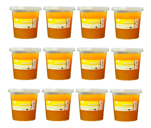 12 Potes De Cera Depilatoria Jalea Sistema Descartable 800g 0