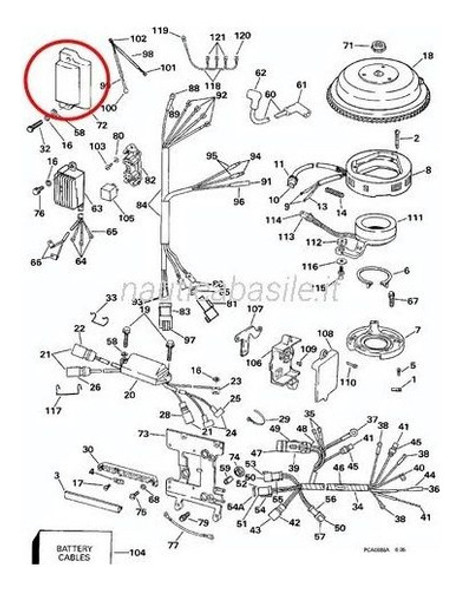 Bobina Ignicao Johnson / Evinrude - Dupla 1