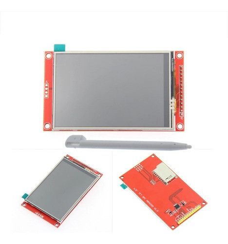 Tela Touch 3.5 Polegadas Shield Ili9488 P/ Uno R3 Mega 2560 0