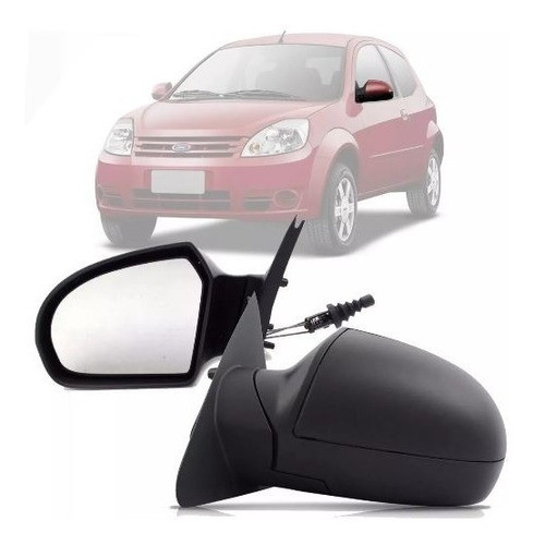 Espejo Ford Ka 2008 2009 2010 2011 C/comando Manual Izquierd 0