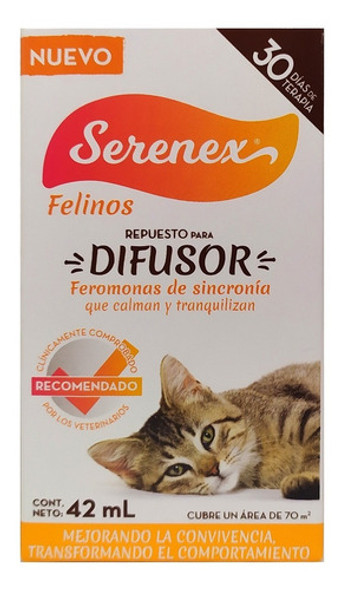 Serenex Repuesto Feromonas Para Difusor Gato 0 Serenex Repuesto Feromonas Para Difusor Gato 0