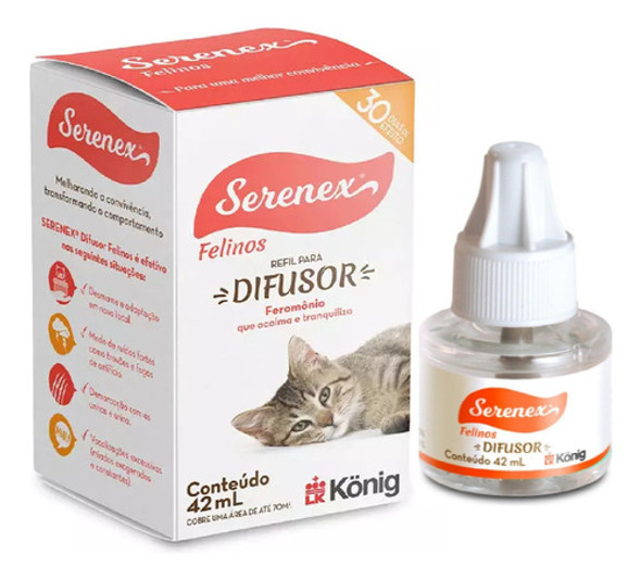 Serenex Repuesto Feromonas Para Difusor Gato 0 Serenex Repuesto Feromonas Para Difusor Gato 0