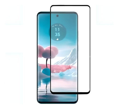 Película De Vidro Temperado 3d Para Moto Edge 40 Neo 0