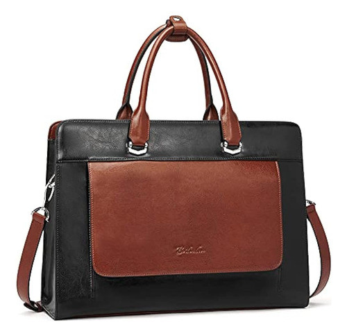 Bostanten Maletín De Cuero Para Mujer 15.6 Pulgadas Laptop S 0