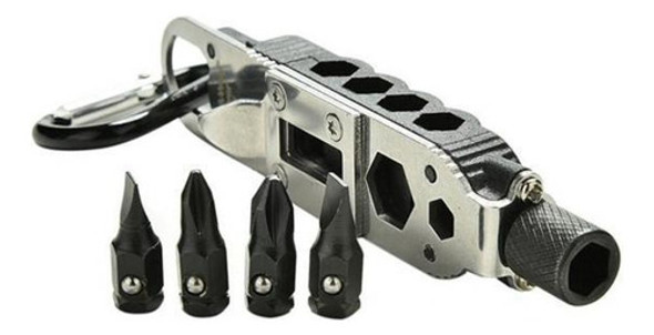 3 Mini Multitool Chaveiro Chave De Fenda Portátil Abridor 0