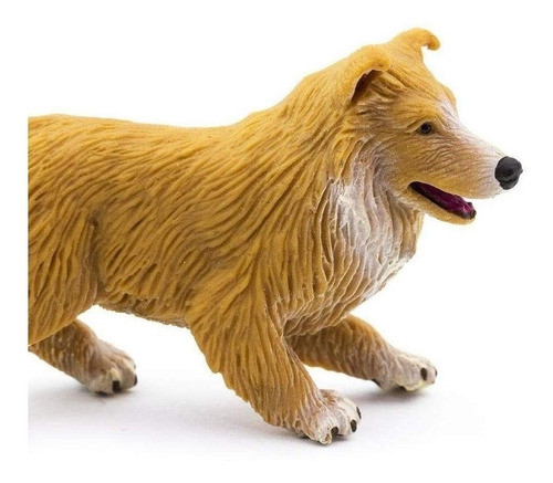 Safari Perrito Collie Perro Figura Perrito Juguete Niños Ax® 1
