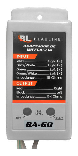 Adaptador De Impedancia Ns-60 Audio Car 1