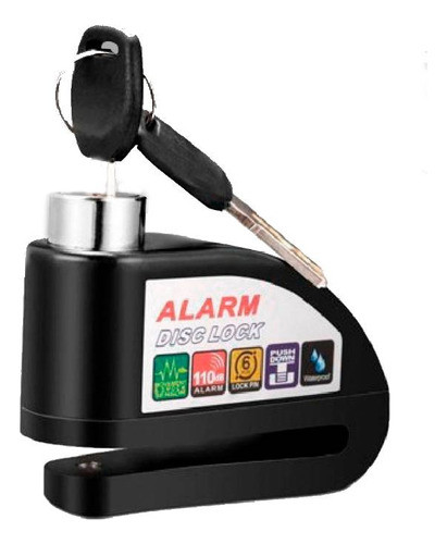 Tranca Para Disco De Freno Con Alarma(002) 0