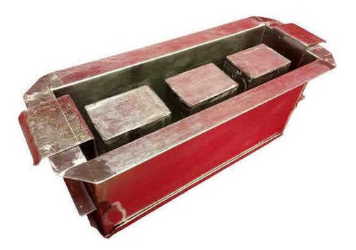 Bloquera 15de Tres Agujeros Con Base En Galvanizada 14 0