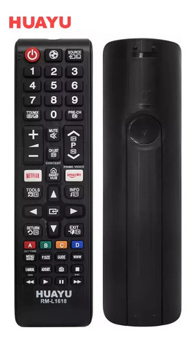 Control Remoto Para Tv Rm-l1618 Universal Negro 1