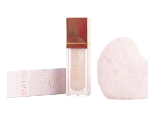 Gloss Rosa Elegante Efeito Preenchimento Labial- Haybe 0