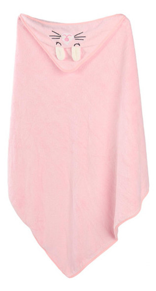 Toalha De Banho Com Capuz Para Bebê Em Forma De Animal De Lã 1 Toalha De Banho Com Capuz Para Bebê Em Forma De Animal De Lã 1
