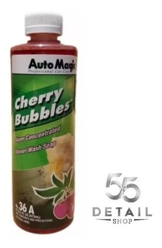 Automagic Cherry Bubbles Shampoo Super Concentrado 473ml 0