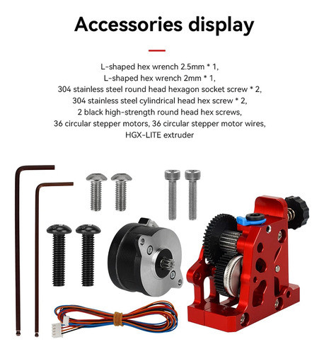Para Extrusora Cr10 Ender 3 Cr6 Voron Hgx Lite, Extrusora De 1