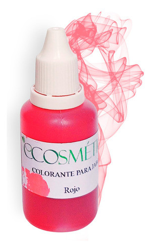 Colorante Concentrado 30 Cc  Rojo Ecosmetica 0