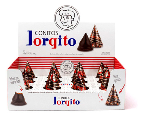 Caja Jorgito Conito X 12 Unidades - Delipop Dulcería 0