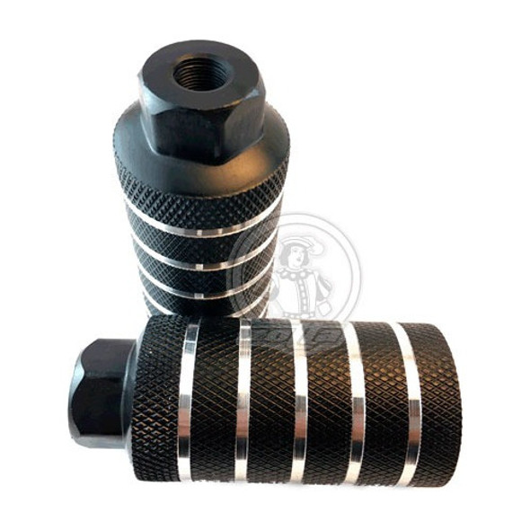 Pedalines De Aluminio Pegs 50 Mm.eje 14 Mm. 0