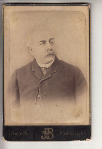 1884 Fotografia De Hombre Estudio Juan Varonne Del Puerto 0