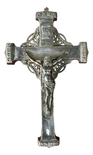 Crucifijo Antiguo Vintage Metal 0