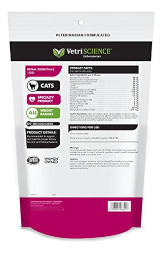 Vetriscience Laboratories Renal Essentials, Apoyo Para La Sa 1