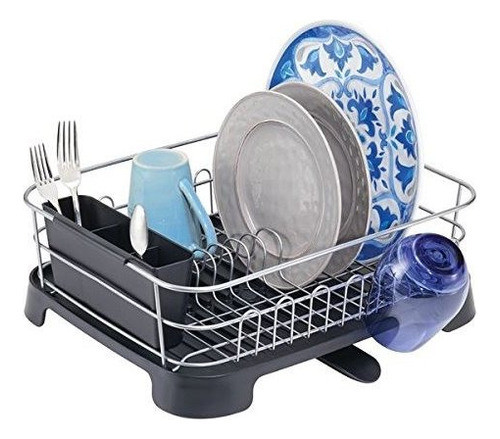 Mdesign Large Kitchen  Lavabo Sobre Encimera Fregona Bandeja 0