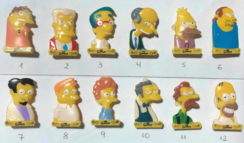 Muñequitos Jack Simpson 2016 Grandes Precio X 6 Unid Leer 0