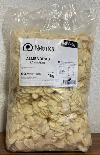 Almendras Laminadas - Excelente Calidad - 500g Envio 1
