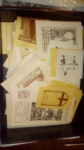 Ex Libris Diversos Lote De 743 0