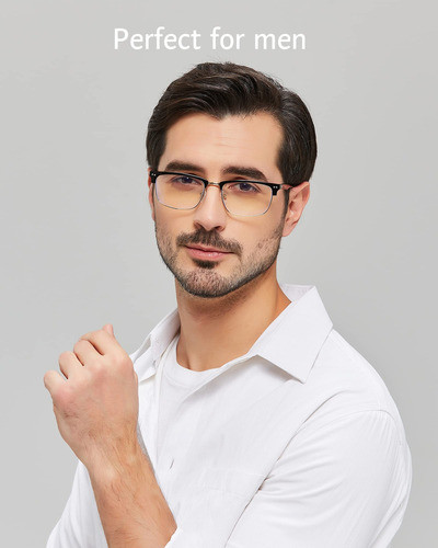 Anrri - Gafas De Ordenador Con Bloqueo De Luz Azul, Protecci 1