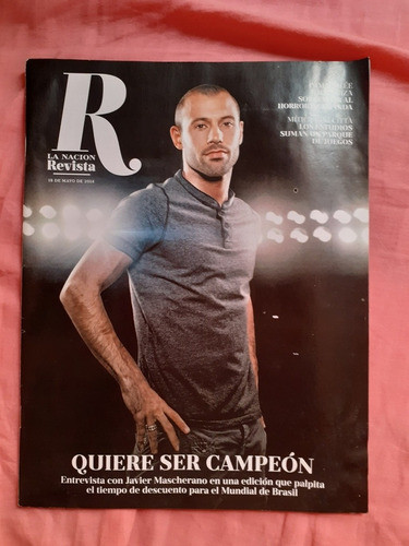 Revista La Nación Javier Mascherano 0