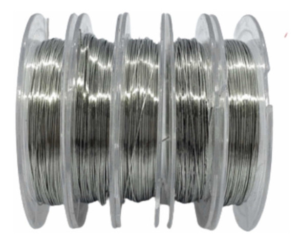 Alambre 0.3 Bijoux Tocados Flores Deco Artesanías Aros 0