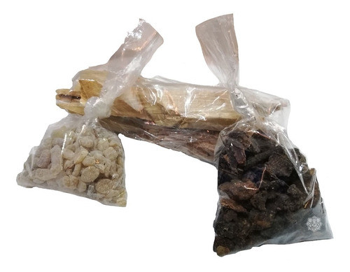 Kit De Limpieza Energetica Palo Santo Mirra Incienso 0